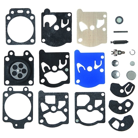 Sunbelt Rebuild Kit, Carburetor 3.11" x1.7" x0.2" A-B1WK10WAT